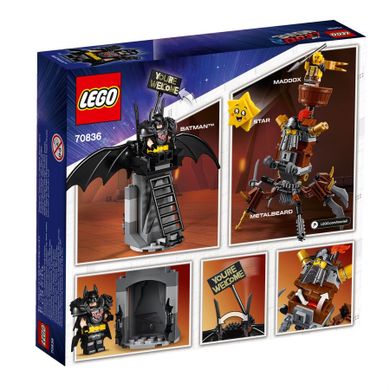 LEGO Movie 2, Batman i Stalowobrody, 70836