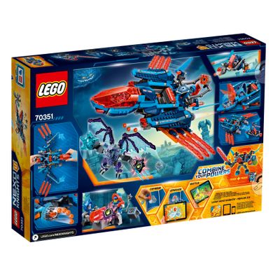 LEGO NEXO KNIGHTS, Blasterowy myśliwiec Clay'a, 70351