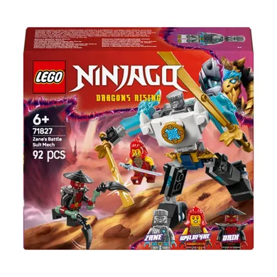 LEGO NINJAGO, Mech w zbroi bojowej Zane’a, 71827