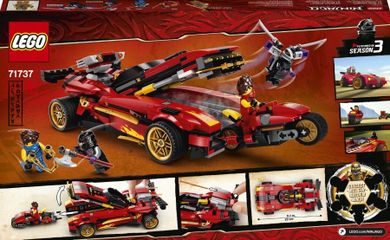 LEGO NINJAGO, Ninjaścigacz X-1, 71737