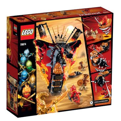 LEGO NINJAGO, Ognisty kieł, 70674