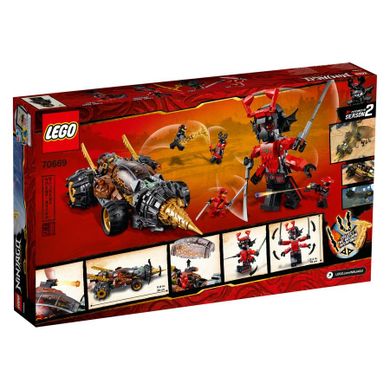 LEGO NINJAGO, Wiertło Cole’a, 70669