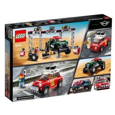 LEGO Speed Champions, 1967 Mini Cooper S Rally & 2018 MINI John Cooper Works Buggy, 75894
