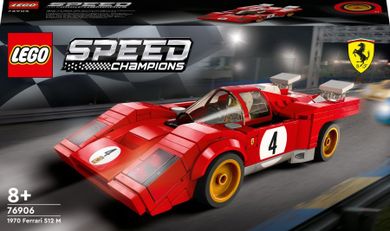 LEGO Speed Champions, 1970 Ferrari 512 M, 76906