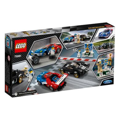 LEGO Speed Champions, Ford GT z roku 2016 i Ford GT40 z roku 1966, 75881