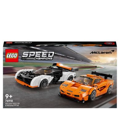 LEGO Speed Champions, McLaren Solus GT i McLaren F1 LM, 76918