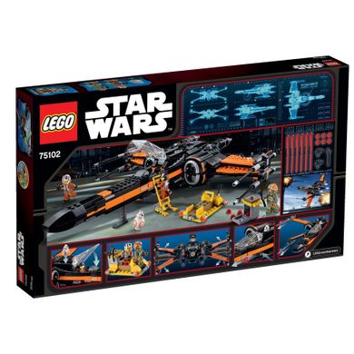 LEGO Star Wars, X-Wing Fighter Poe'a, 75102