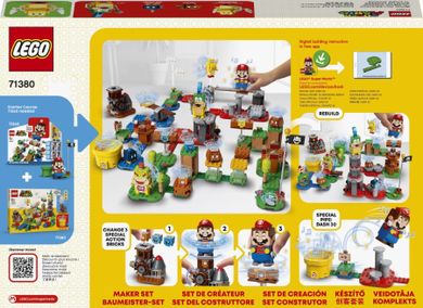 LEGO Super Mario, Mistrzowskie przygody - zestaw twórcy, 71380