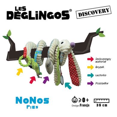 Les Deglingos, Pies Nonos, spirala edukacyjna