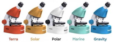 Levenhuk, Discovery Micro, mikroskop z książką Solar