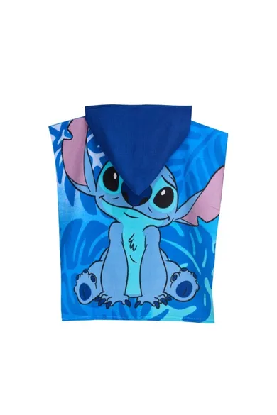 Lilo i Stitch, okrycie kąpielowe, ponczo, niebieski, 50-100 cm