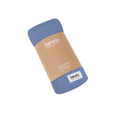 Lionelo, Bamboo Swaddle, otulacz, Blue Denim