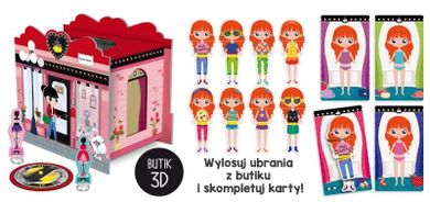 Lisciani, Zabawa i Edukacja, Mój pierwszy butik, gra edukacyjna