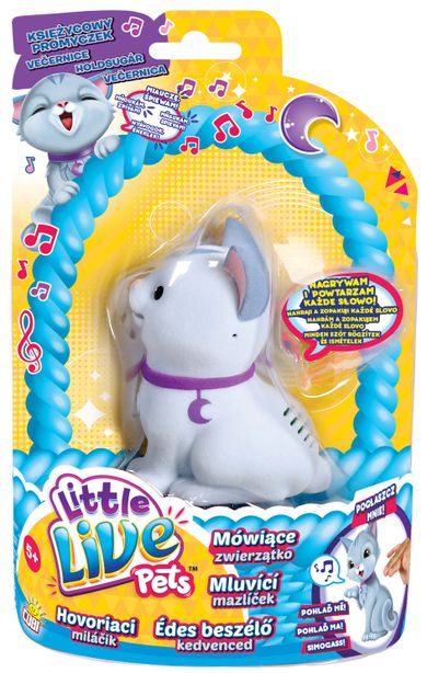 Little Live Pets, Interaktywny kotek Księżycowy Promyczek