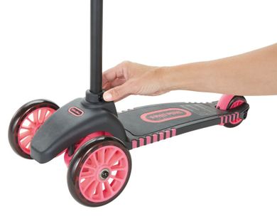 Little Tikes, Learn To Turn, hulajnoga trzykołowa, różowa
