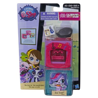 Littlest Pet Shop, Zwierzak z pokoikiem, Zoe Trent, zestaw z figurką