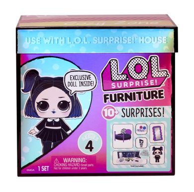 L.O.L. Surprise, Mebelki, Cozy Zone and Dusk, laleczka z meblami