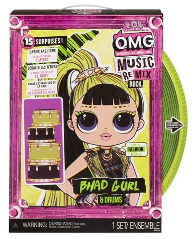 L.O.L. Surprise, O.M.G. Remix Rock, Bhad Gurl i perkusja, laleczka z instrumentem