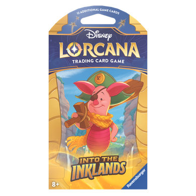 Lorcana, Disney, Into the Inklands, Booster Pack, gra karciana, booster, 1 szt.