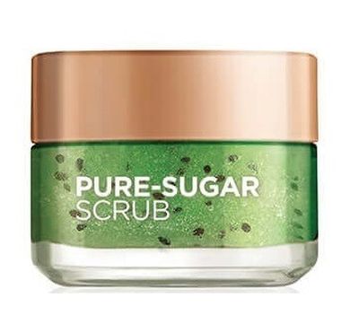 L'Oreal Paris, Sugar Scrubs, peeling oczyszczający, 3 cukry + nasiona kiwi, 50 ml
