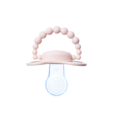 LUU Kids, smoczek pozycjonujący, Velvet Blush, 6m+