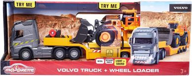 Majorette,Volvo, zestaw budowlany, 35 cm