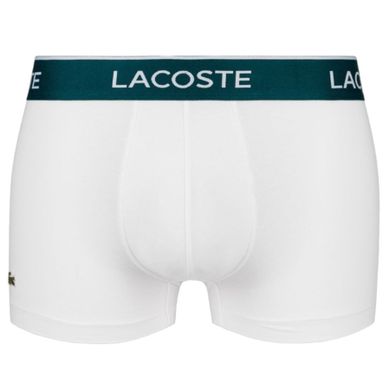 Majtki bokserki męskie, białe, zestaw, 3 szt., Lacoste