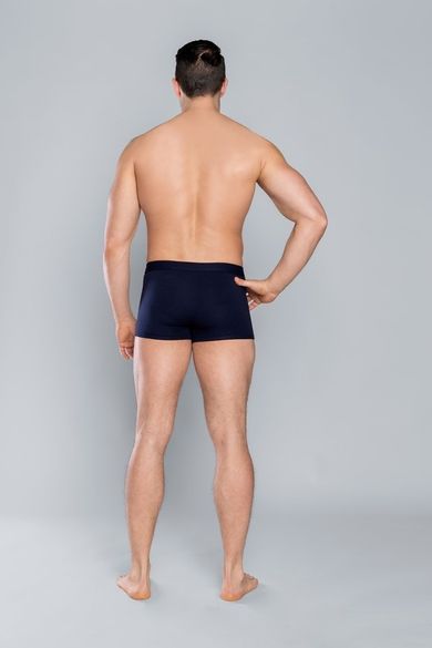 Majtki bokserki męskie, granatowe, Ikar, Italian Fashion