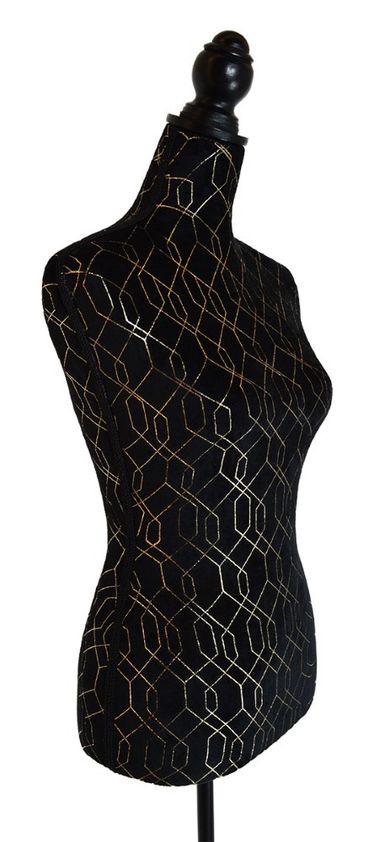 Manekin czarny, 31-31-165 cm