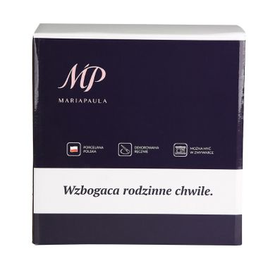MariaPaula, Ecru Nova, zestaw obiadowy dla 6 osób, 18 elementów