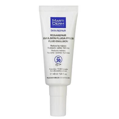 Martiderm, Rosarepair Fluid Emulsion SPF30, płynna emulsja do twarzy, 40 ml