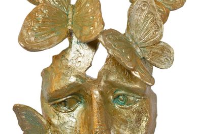 Maska z motylami, 20-12,5-39 cm