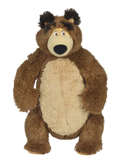 Masza i Niedźwiedź, pluszowy Niedźwiedź, maskotka, 43 cm