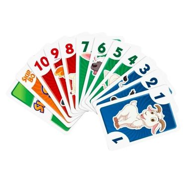 Mattel, Skip-Bo Junior, gra karciana