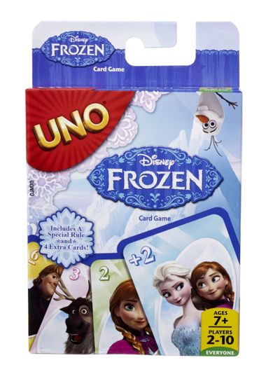 Mattel, Uno, Kraina Lodu, gra karciana