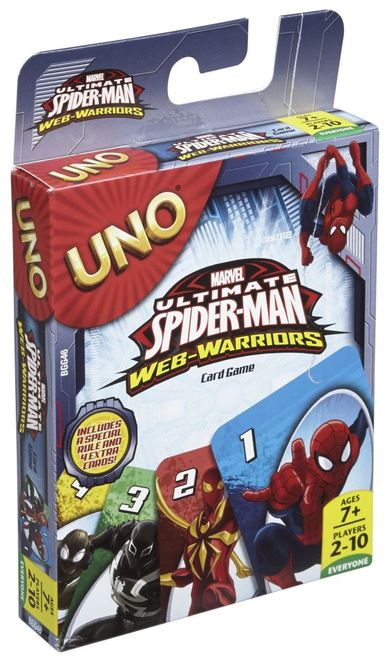 Mattel, Uno Spider-Man, gra karciana