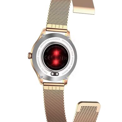 Maxcom, Fit FW42, smartwatch, złoty