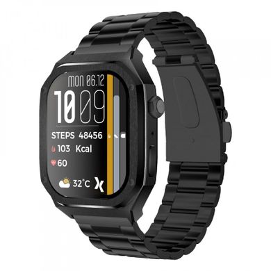 Maxcom, FW65 Iron s, smartwatch, grafitowy