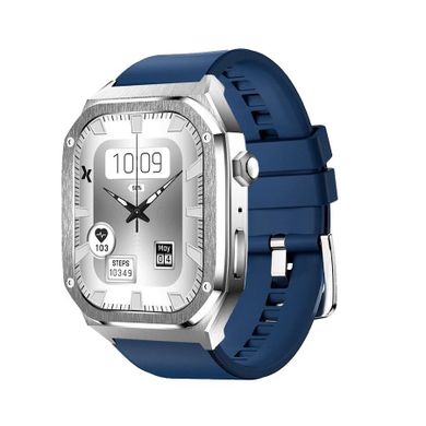 Maxcom, FW65 Iron S, smartwatch, srebrny