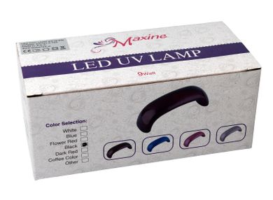 Maxine, Lampa LED 9W do manicure hybrydowego