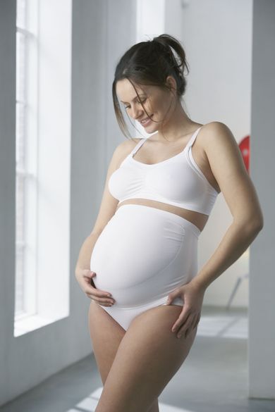 Medela, pas ciążowy, biały, rozmiar S