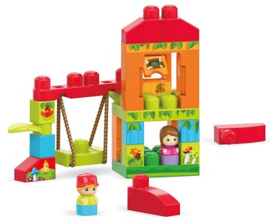 Mega Bloks, First Builders, Huśtawka, klocki, 29 elementów