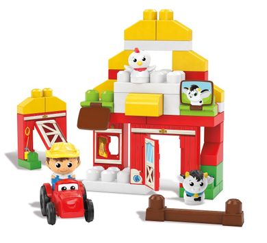 Mega Bloks, Fisher-Price, Farma przyjaciół, klocki, 43 elementy