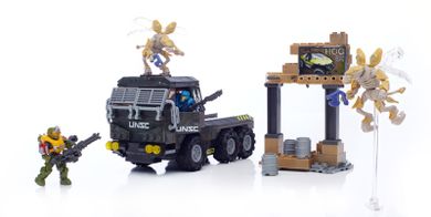 Mega Bloks, Halo, Atak przy użyciu dronów, klocki, 378 elementów