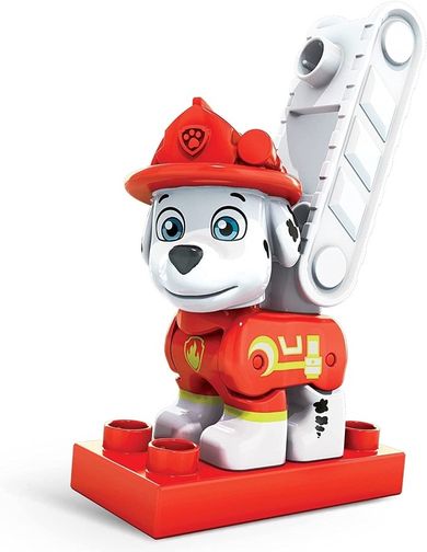 Mega Bloks, Psi Patrol, figurka do budowania Marshall, klocki, 3 elementy