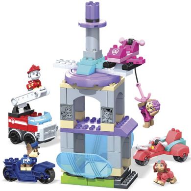 Mega Bloks, Psi Patrol. Zestaw pojazdów ratunkowych, klocki, 87 elementów
