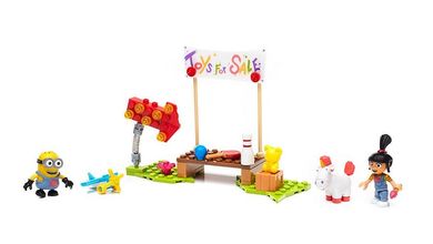 Mega Construx, Minionki, Kiermasz zabawek Agnes, klocki, 70 elementów