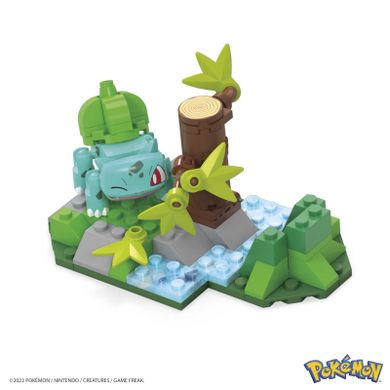 MEGA Pokemon, Leśna zabawa Bulbasaura, 82 klocki, zestaw