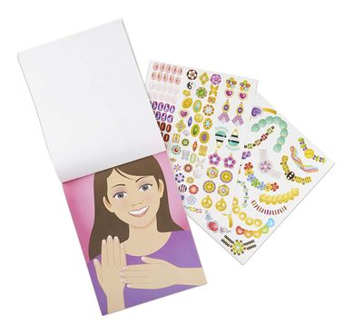 Melissa & Doug, Biżuteria, naklejki