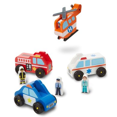 Melissa & Doug, Emergency Vehicle Set